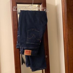 Dark Levi Strauss jeans. 14M